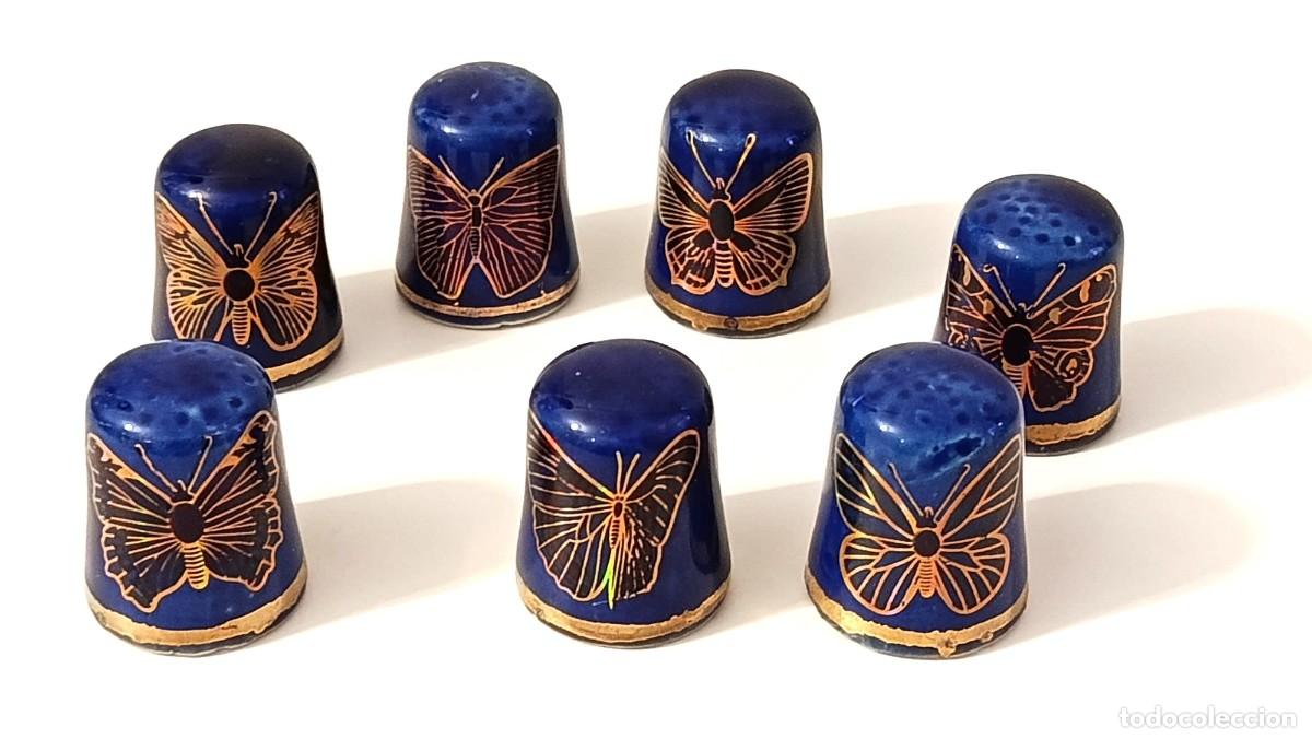 Coleccionismo de dedales: Colecci&oacute;n de dedales serie Mariposas - Foto 1