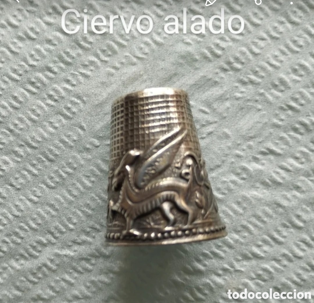 Coleccionismo de dedales: Dedales en plata 925 - Foto 3