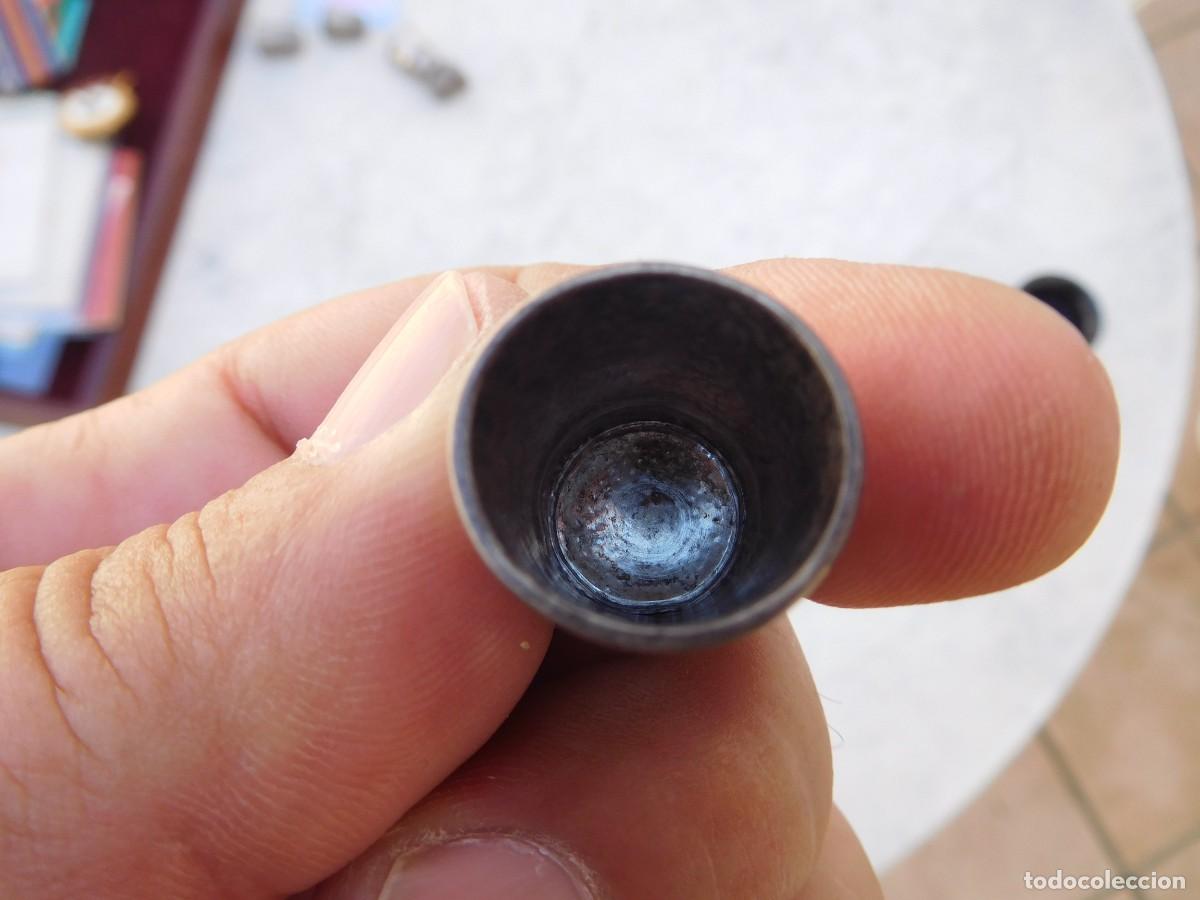 Coleccionismo de dedales: Dedal antiguo de plata - Foto 4