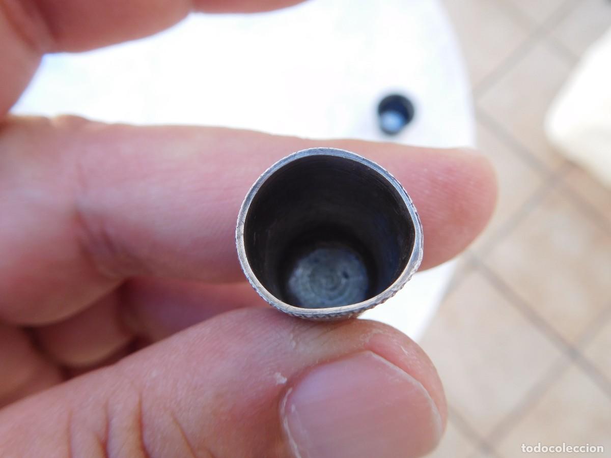 Coleccionismo de dedales: Dedal antiguo de plata - Foto 4