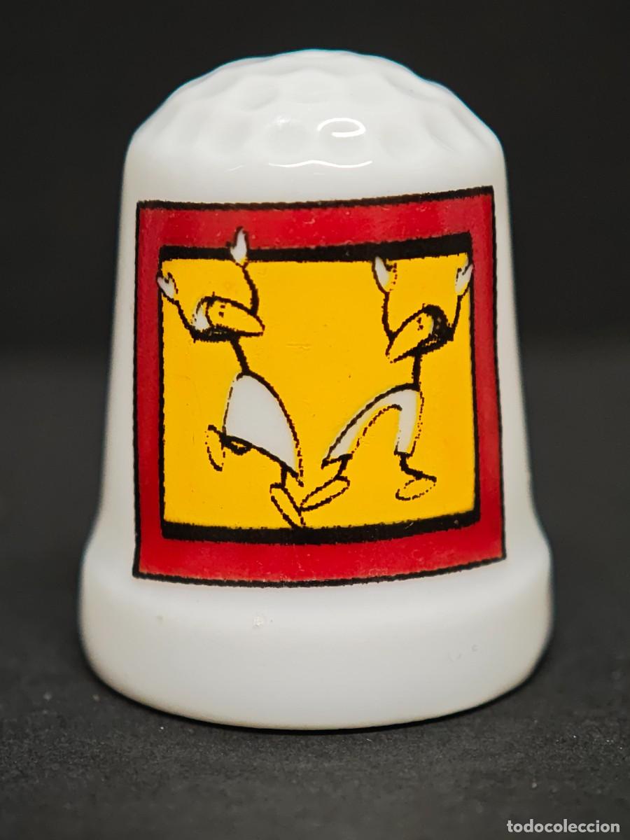 Coleccionismo de dedales: DEDAL PORCELANA ZARAGOZA