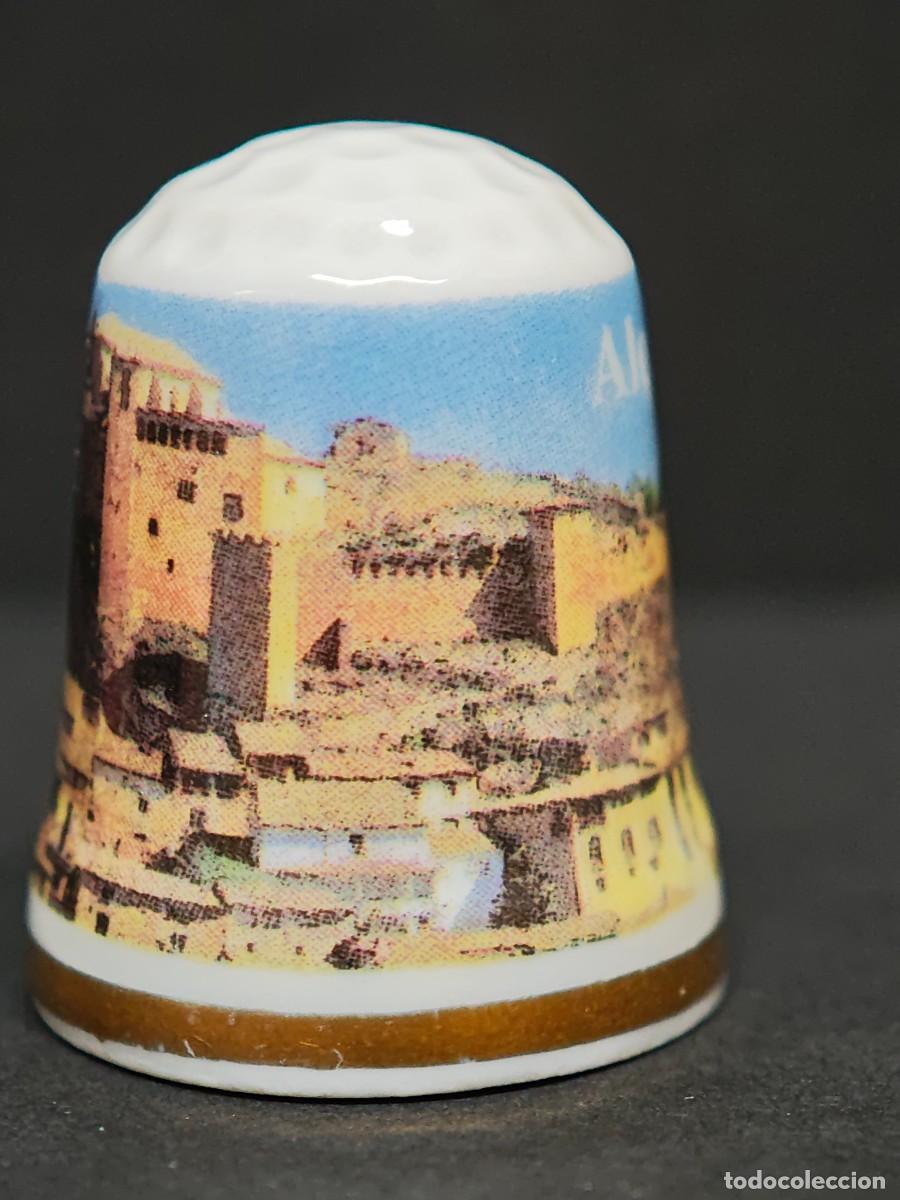 Coleccionismo de dedales: DEDAL PORCELANA ALQUEZAR