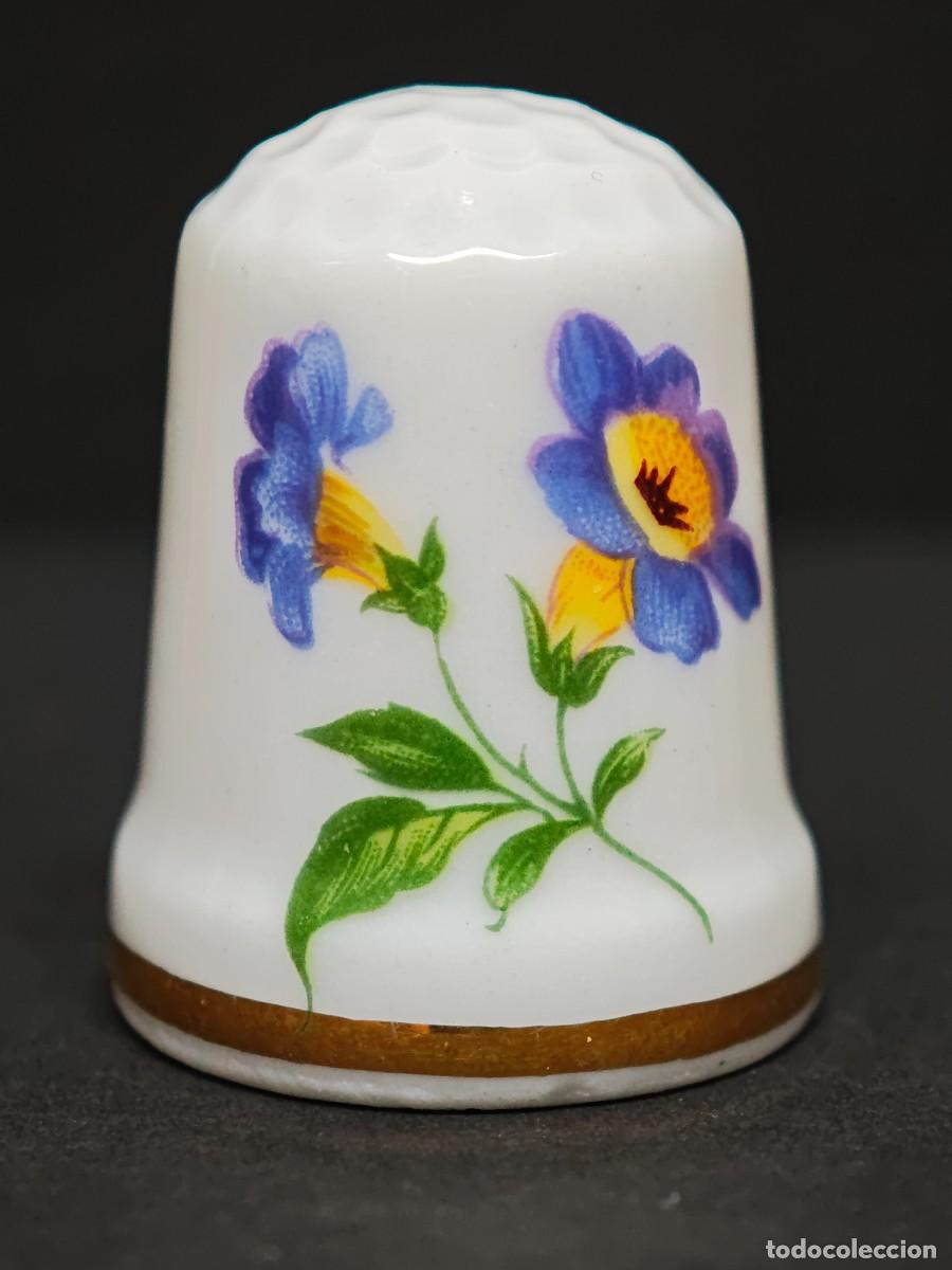 Coleccionismo de dedales: DEDAL PORCELANA FALCES