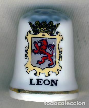 Coleccionismo de dedales: DEDAL, RECUERDO DE LEON.-.-