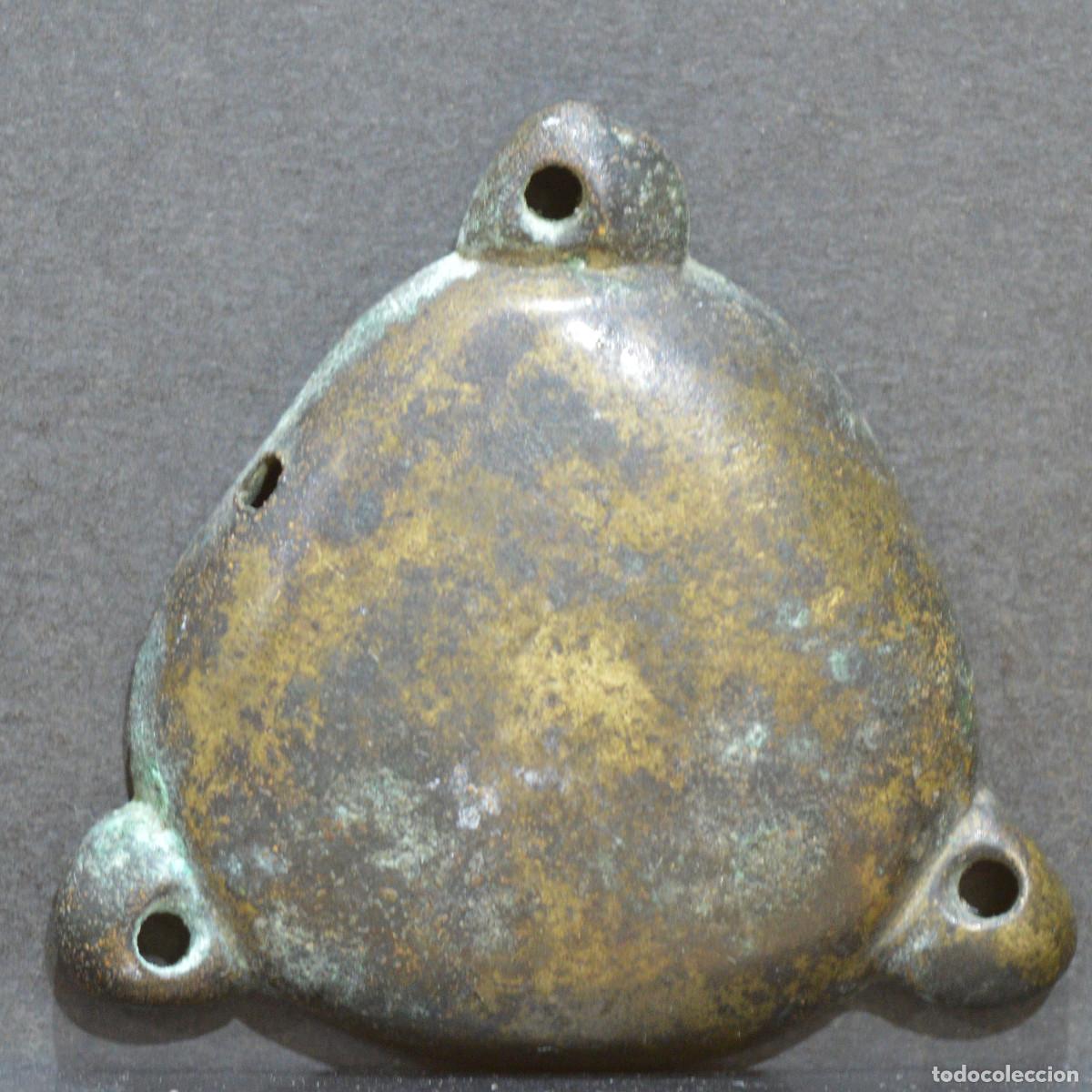 Coleccionismo de dedales: ANTIGUO DEDAL EN BRONCE ALPARGATERO ALPARGATAS O CUERO COMPLETO