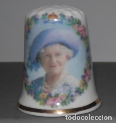 Coleccionismo de dedales: DEDALE DEL 100 CUMPLEA&Ntilde;OS DE LA REINA MADRE ELIZABETH