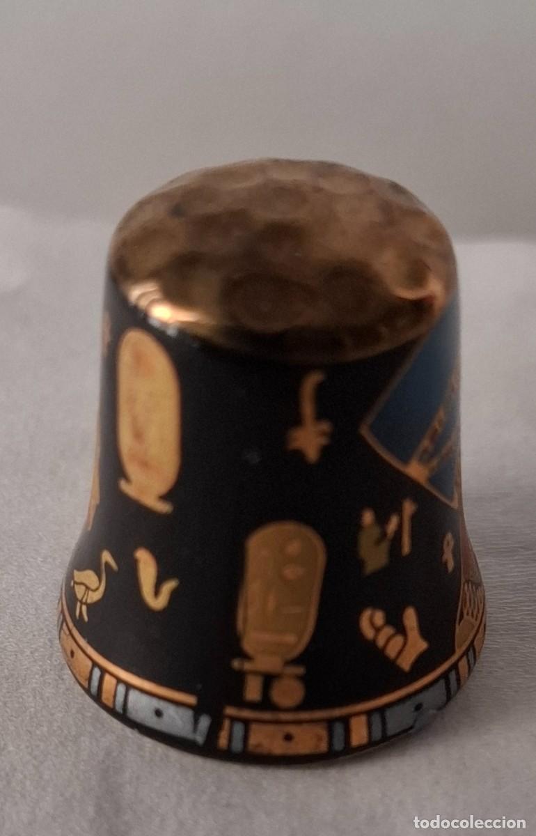 Coleccionismo de dedales: Dedal de colecci&oacute;n de Egipto - Foto 2