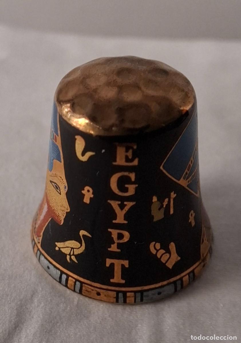Coleccionismo de dedales: Dedal de colecci&oacute;n de Egipto - Foto 4
