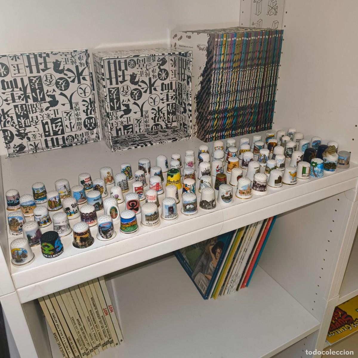 Coleccionismo de dedales: Lote de 89 dedales de cer&aacute;mica &ndash; Colecci&oacute;n
