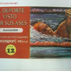 Coleccionismo deportivo: EL DEPORTE VISTO POR SUS ASES - NATACION - CHOCOSPORT/NESTLE - 1967