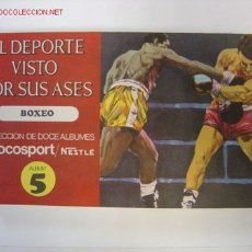 Coleccionismo deportivo: EL DEPORTE VISTO POR SUS ASES - BOXEO - CHOCOSPORT/NESTLE - 1967