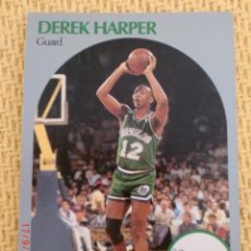Coleccionismo deportivo: CARD NBA HOOPS 1990 - 86 - DEREK HARPER