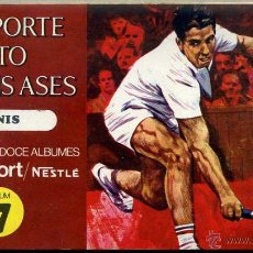 Coleccionismo deportivo: EL DEPORTE VISTO POR SUS ASES Nº 7 TENIS - CHOCOSPORT NESTLÉ 1967. Lote 47553969
