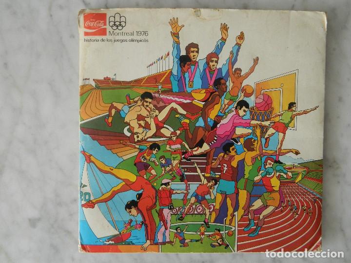 Coleccionismo deportivo: COCA COLA MONTREAL 76 ALBUM COMPLETO