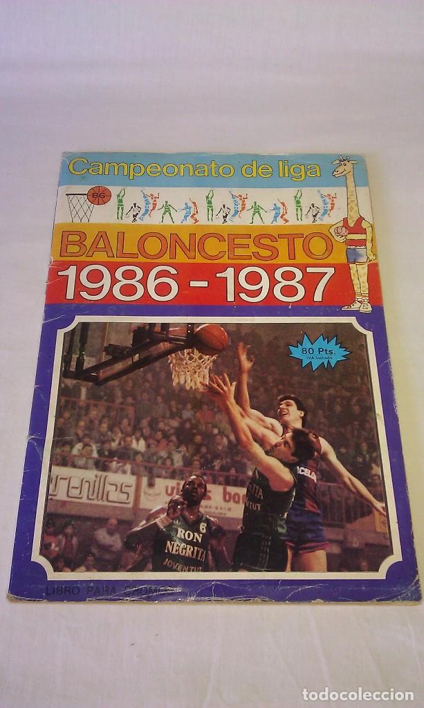 Álbum Campeonato De Liga Baloncesto Acb 1986 - - Vendido En Venta ...