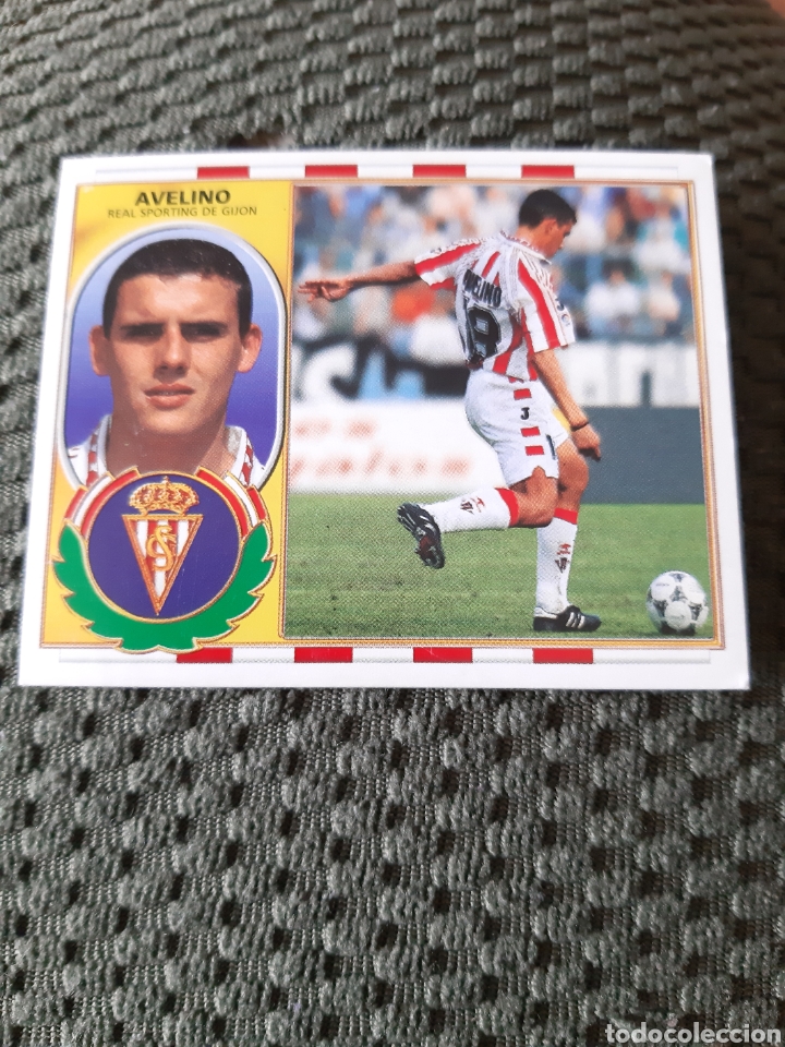 Collezionismo sportivo: EDICIONES ESTE 96 97 NUEVO SPORTING GIJON AVELINO
