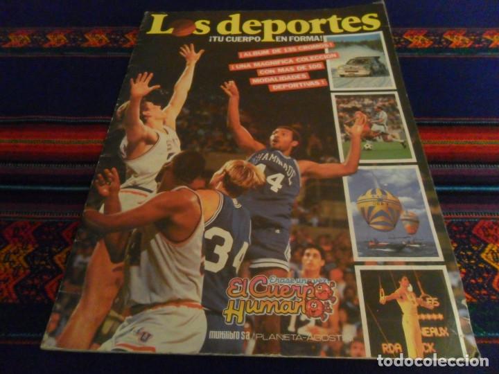Collezionismo sportivo: LOS DEPORTES &iexcl;TU CUERPO EN FORMA! COMPLETO 135 CROMOS. MULTILIBRO PLANETA-AGOSTINI 1987.