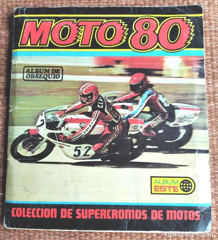 Collezionismo sportivo: &Aacute;lbum Moto 80 - Ediciones Este 1977 - Completo con 237 Cromos