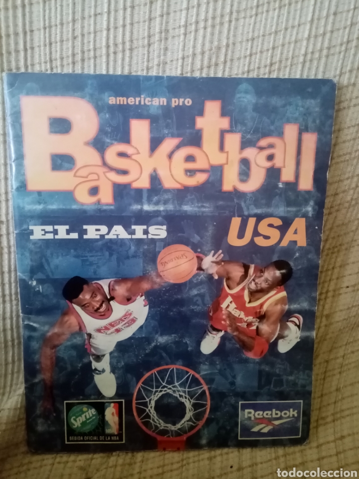 Collezionismo sportivo: NBA &aacute;lbum completo 1995-96 American pro Basketball edici&oacute;n Edici&oacute;n diario El Pa&iacute;s Uruguay