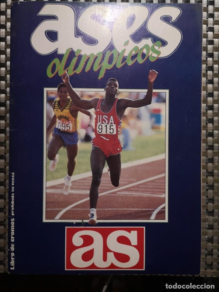Collezionismo sportivo: Album de cromos ases Ol&iacute;mpicos Completo