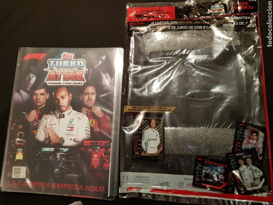 Coleccionismo deportivo: Topps Turbo Attax Trading Cards Game F1 F&oacute;rmula Uno A&ntilde;o 2020