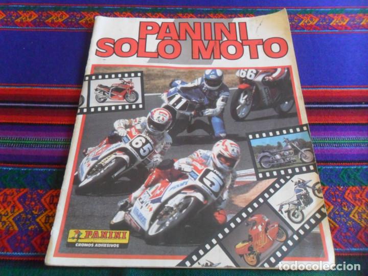 Collezionismo sportivo: PANINI SOLO MOTO INCOMPLETO CON 119 DE 228 CROMOS. REGALO TODO MOTO INCOMPLETO CROMOS CANO 1983.