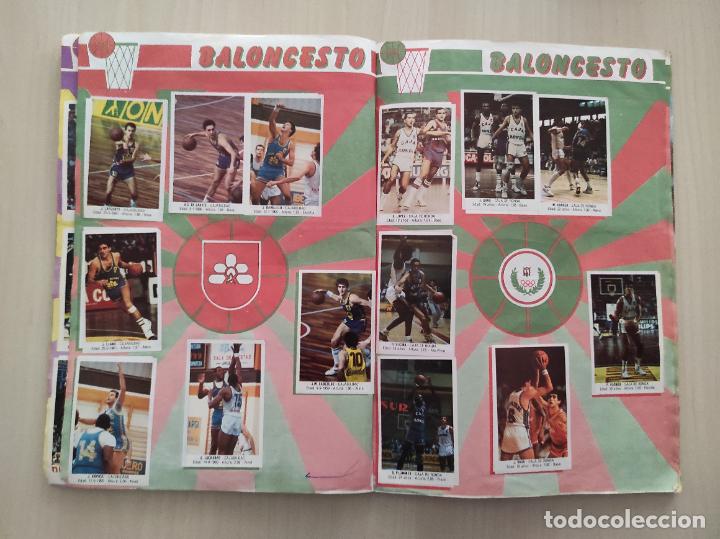 Coleccionismo deportivo: ALBUM COMPLETO BALONCESTO 1988 CROMOS LIGA ACB 87/88 NBA 2 JORDAN STICKER BASKET MERCHANTE CONVERSE - Foto 5 - 273721298