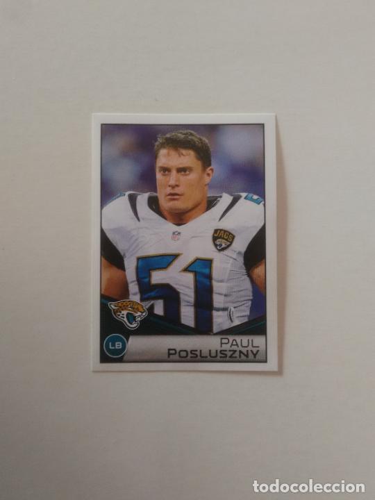 Sammelleidenschaft Sport: 158 PAUL POSLUSZNY JACKSONVILLE JAGUARS CROMO STICKER FOOTBALL F&Uacute;TBOL AMERICANO PANINI NFL 2014
