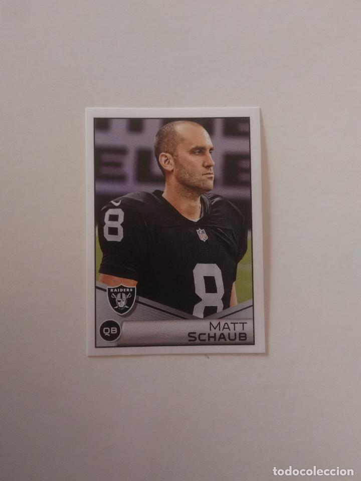 Collezionismo sportivo: 206 MATT SCHAUB OAKLAND RAIDERS CROMO STICKER FOOTBALL F&Uacute;TBOL AMERICANO PANINI NFL 2014