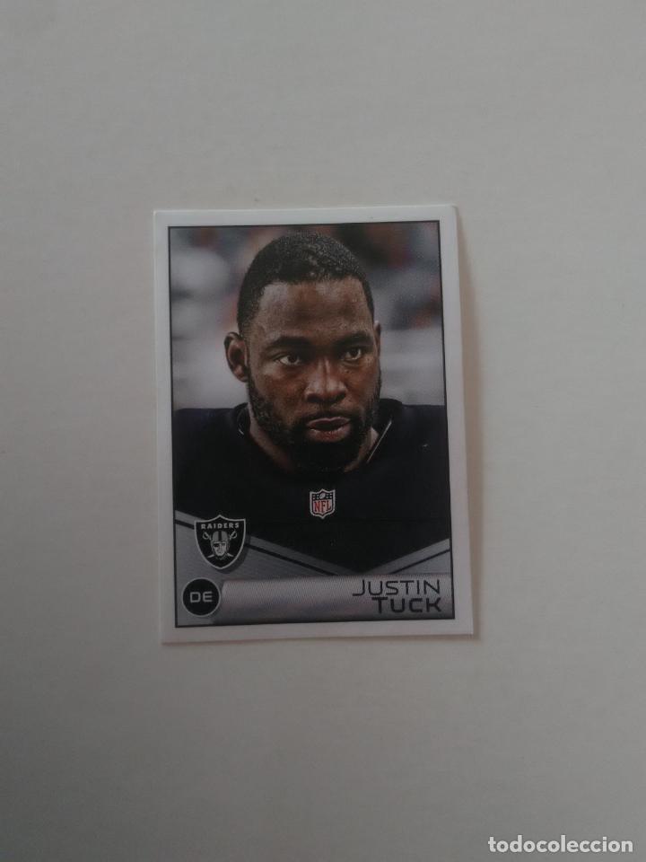 Collezionismo sportivo: 211 JUSTIN TUCK OAKLAND RAIDERS CROMO STICKER FOOTBALL F&Uacute;TBOL AMERICANO PANINI NFL 2014