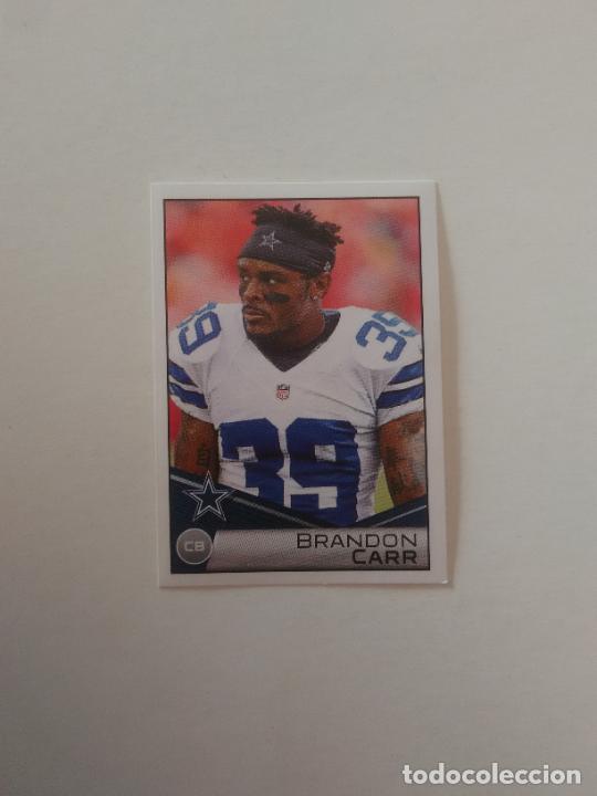 Collezionismo sportivo: 240 BRANDON CARR DALLAS COWBOYS CROMO STICKER FOOTBALL F&Uacute;TBOL AMERICANO PANINI NFL 2014