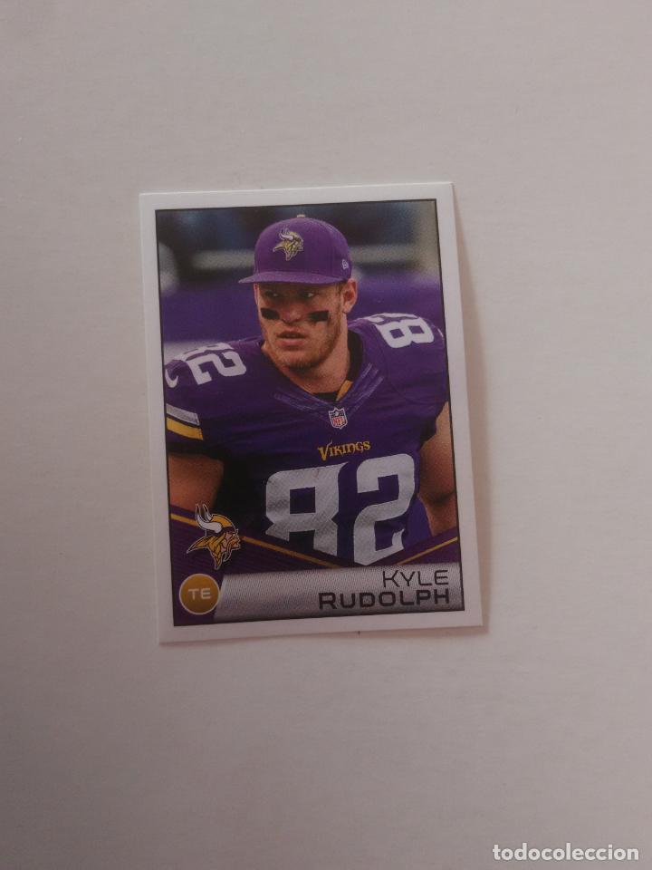 Collezionismo sportivo: 338 KYLE RUDOLPH MINNESOTA VIKINGS CROMO STICKER FOOTBALL F&Uacute;TBOL AMERICANO PANINI NFL 2014