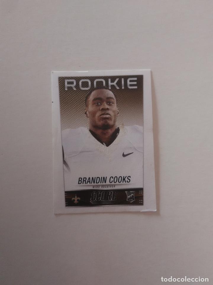 Collezionismo sportivo: ROOKIE 378 BRANDIN COOKS NEW ORLEANS SAINTS CROMO STICKER FOOTBALL F&Uacute;TBOL AMERICANO PANINI NFL 2014