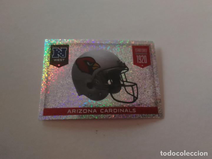 Collezionismo sportivo: 397 ESCUDO LOGO CASCO ARIZONA CARDINALS CROMO STICKER FOOTBALL F&Uacute;TBOL AMERICANO PANINI NFL 2014