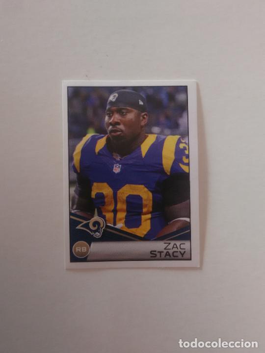 Collezionismo sportivo: 417 ZAC STACY ST LOUIS RAMS CROMO STICKER FOOTBALL F&Uacute;TBOL AMERICANO PANINI NFL 2014