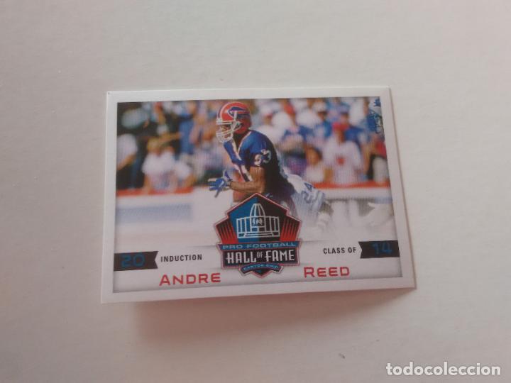 Collezionismo sportivo: 462 ANDRE REED HALL OF FAME ESTAMPA CROMO STICKER FOOTBALL F&Uacute;TBOL AMERICANO PANINI NFL 2014