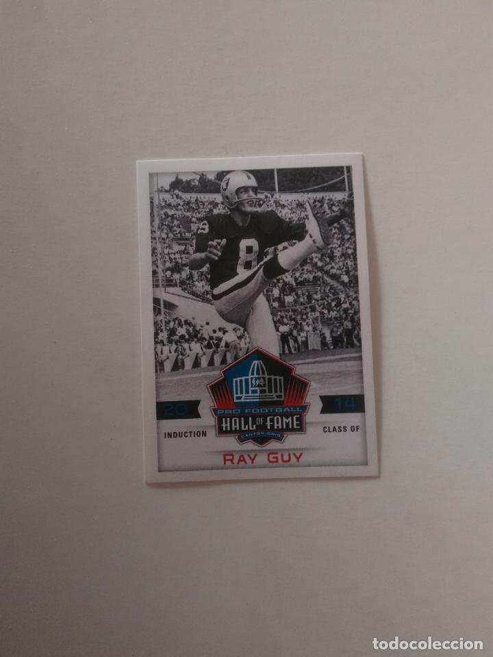 Collezionismo sportivo: 466 RAY GUY HALL OF FAME ESTAMPA CROMO STICKER FOOTBALL F&Uacute;TBOL AMERICANO PANINI NFL 2014