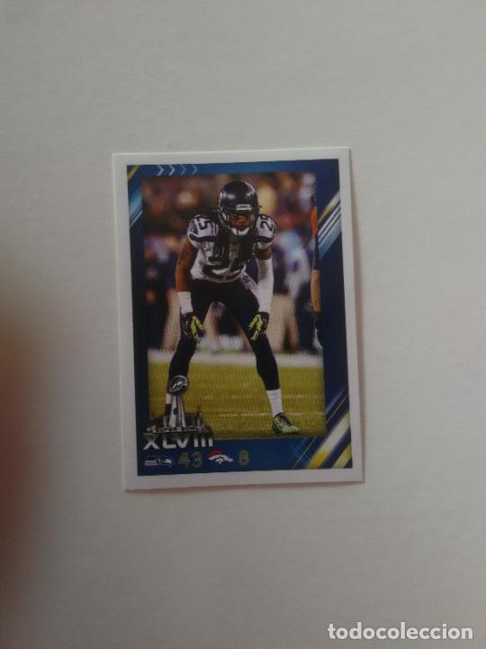 Collezionismo sportivo: 480 RICHARD SHERMAN SUPER BOWL ESTAMPA CROMO STICKER FOOTBALL F&Uacute;TBOL AMERICANO PANINI NFL 2014
