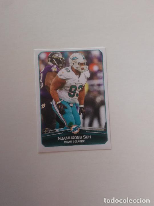Collezionismo sportivo: 38 NDAMUKONG SUH MIAMI DOLPHINS CROMO STICKER FOOTBALL F&Uacute;TBOL AMERICANO PANINI NFL 2017