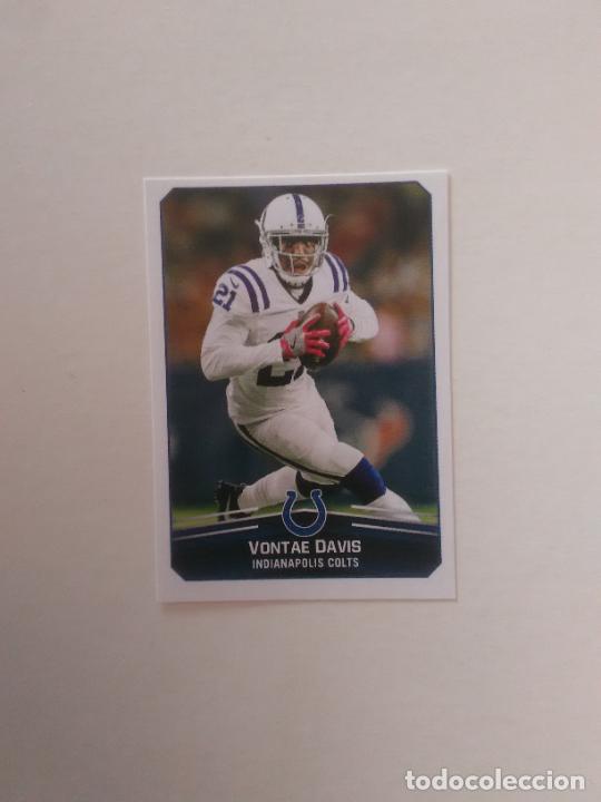 Collezionismo sportivo: 152 VONTAE DAVIS INDIANAPOLIS COLTS STICKER CROMO FOOTBALL F&Uacute;TBOL AMERICANO PANINI NFL 2017