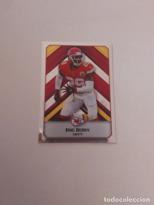 Collezionismo sportivo: 199 ERIC BERRY KANSAS CITY CHIEFS STICKER CROMO FOOTBALL F&Uacute;TBOL AMERICANO PANINI NFL 2017