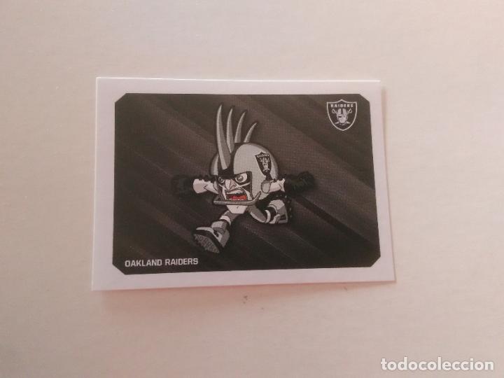 Collezionismo sportivo: 225 MASCOTA OAKLAND RAIDERS STICKERS CROMO FOOTBALL F&Uacute;TBOL AMERICANO PANINI NFL 2017