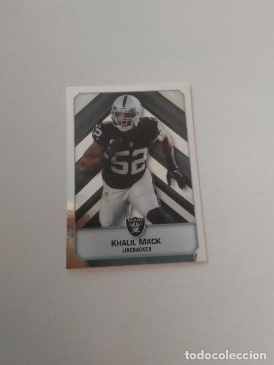 Collezionismo sportivo: 226 KHALIL MACK OAKLAND RAIDERS STICKERS CROMO FOOTBALL F&Uacute;TBOL AMERICANO PANINI NFL 2017