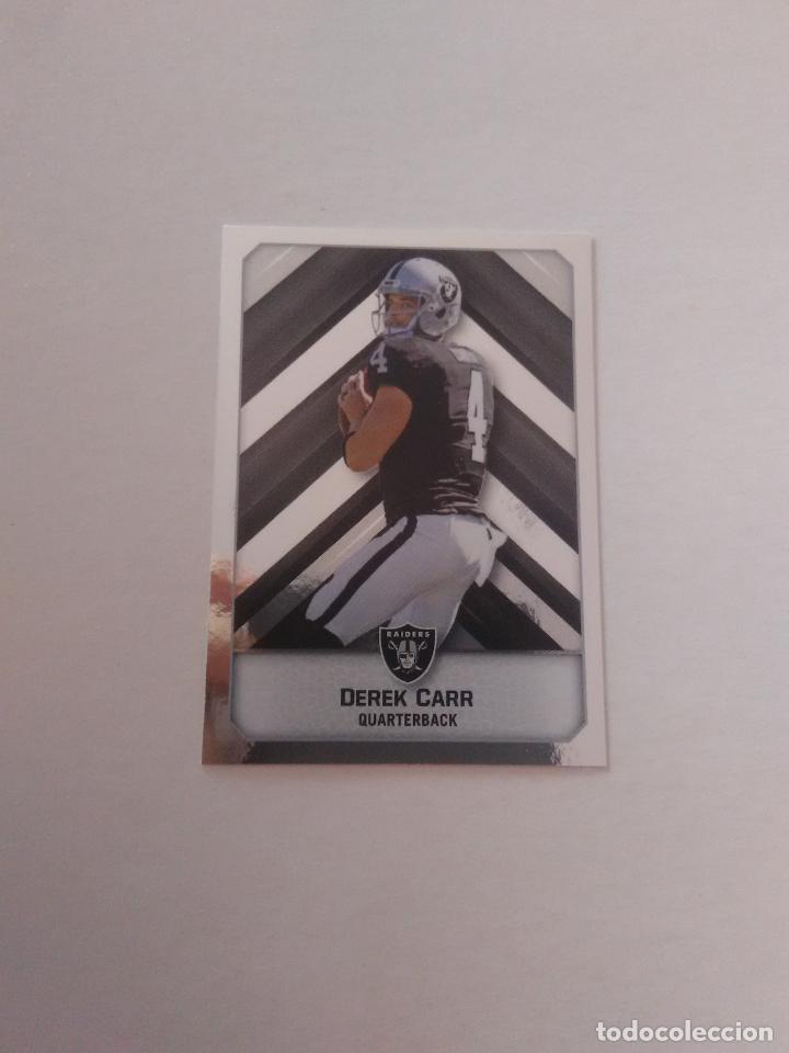 Collezionismo sportivo: 227 DEREK CARR OAKLAND RAIDERS STICKERS CROMO FOOTBALL F&Uacute;TBOL AMERICANO PANINI NFL 2017