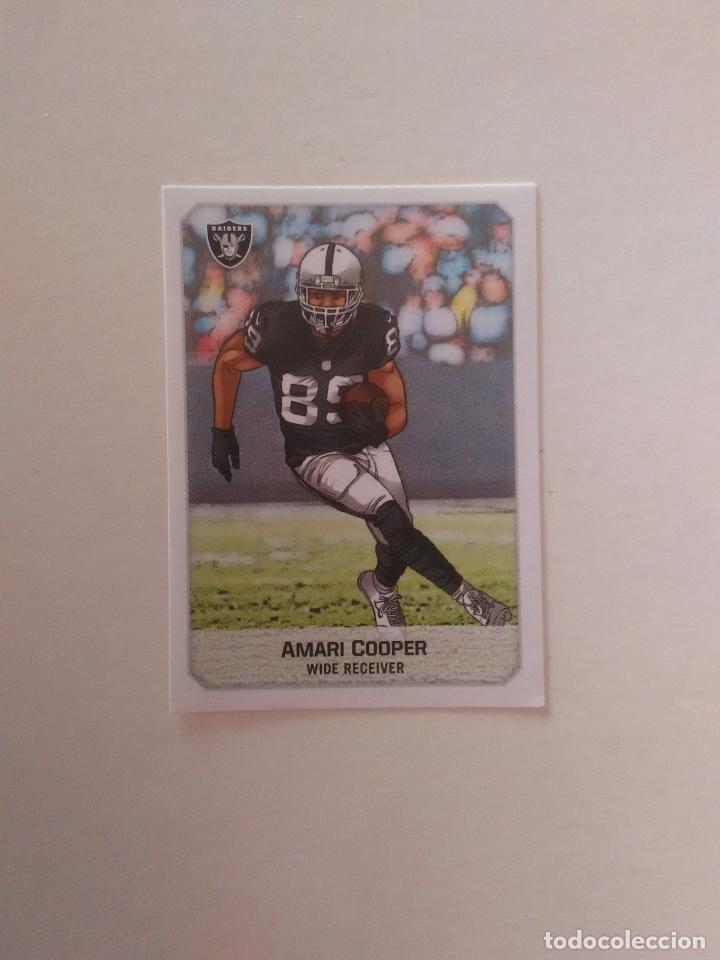 Collezionismo sportivo: 233 AMARI COOPER OAKLAND RAIDERS STICKERS CROMO FOOTBALL F&Uacute;TBOL AMERICANO PANINI NFL 2017