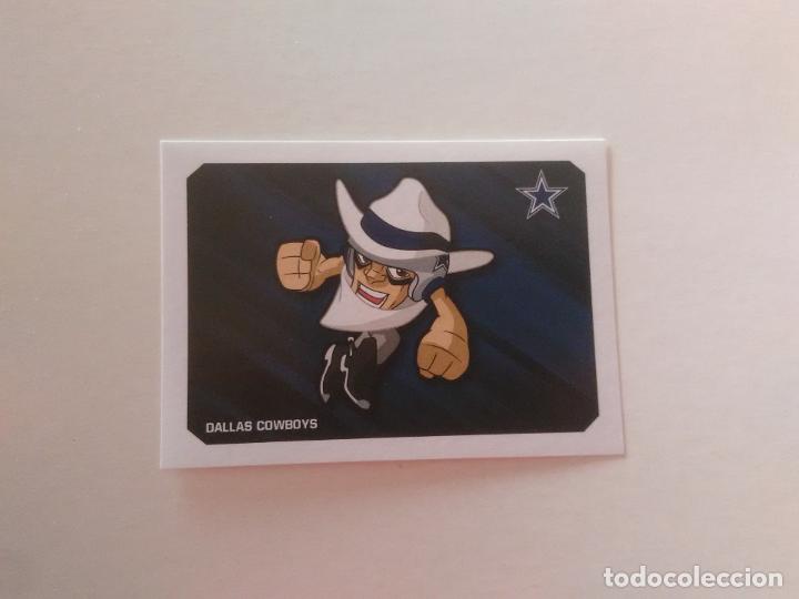 Collezionismo sportivo: 239 MASCOTA DALLAS COWBOYS STICKERS CROMO FOOTBALL F&Uacute;TBOL AMERICANO PANINI NFL 2017