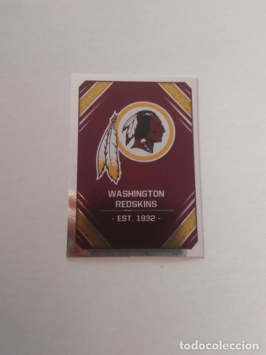Collezionismo sportivo: 280 ESCUDO LOGO WASHINGTON REDSKINS STICKERS CROMO FOOTBALL F&Uacute;TBOL AMERICANO PANINI NFL 2017