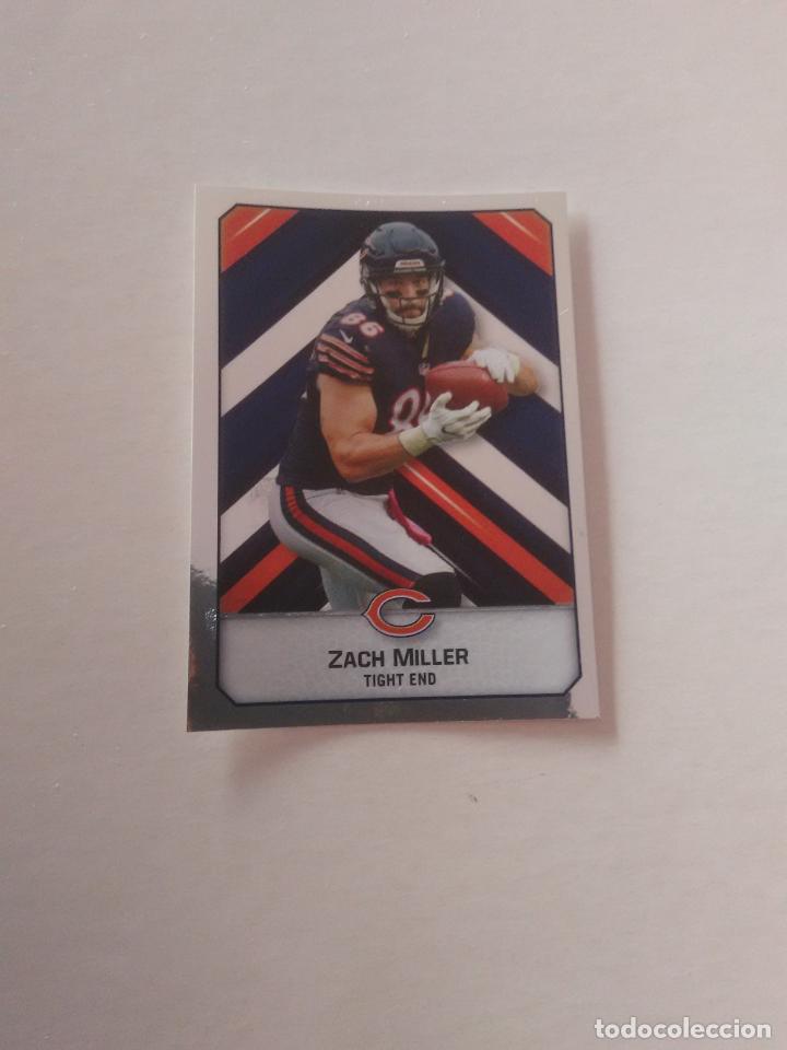 Collezionismo sportivo: 298 ZACH MILLER CHICAGO BEARS STICKERS CROMO FOOTBALL F&Uacute;TBOL AMERICANO PANINI NFL 2017