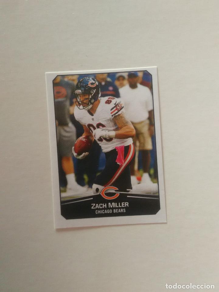 Collezionismo sportivo: 305 ZACH MILLER CHICAGO BEARS STICKERS CROMO FOOTBALL F&Uacute;TBOL AMERICANO PANINI NFL 2017