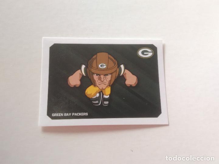 Collezionismo sportivo: 323 MASCOTA GREEN BAY PACKERS STICKERS CROMO FOOTBALL F&Uacute;TBOL AMERICANO PANINI NFL 2017